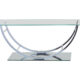 Danville U-Shaped Coffee Table Chrome