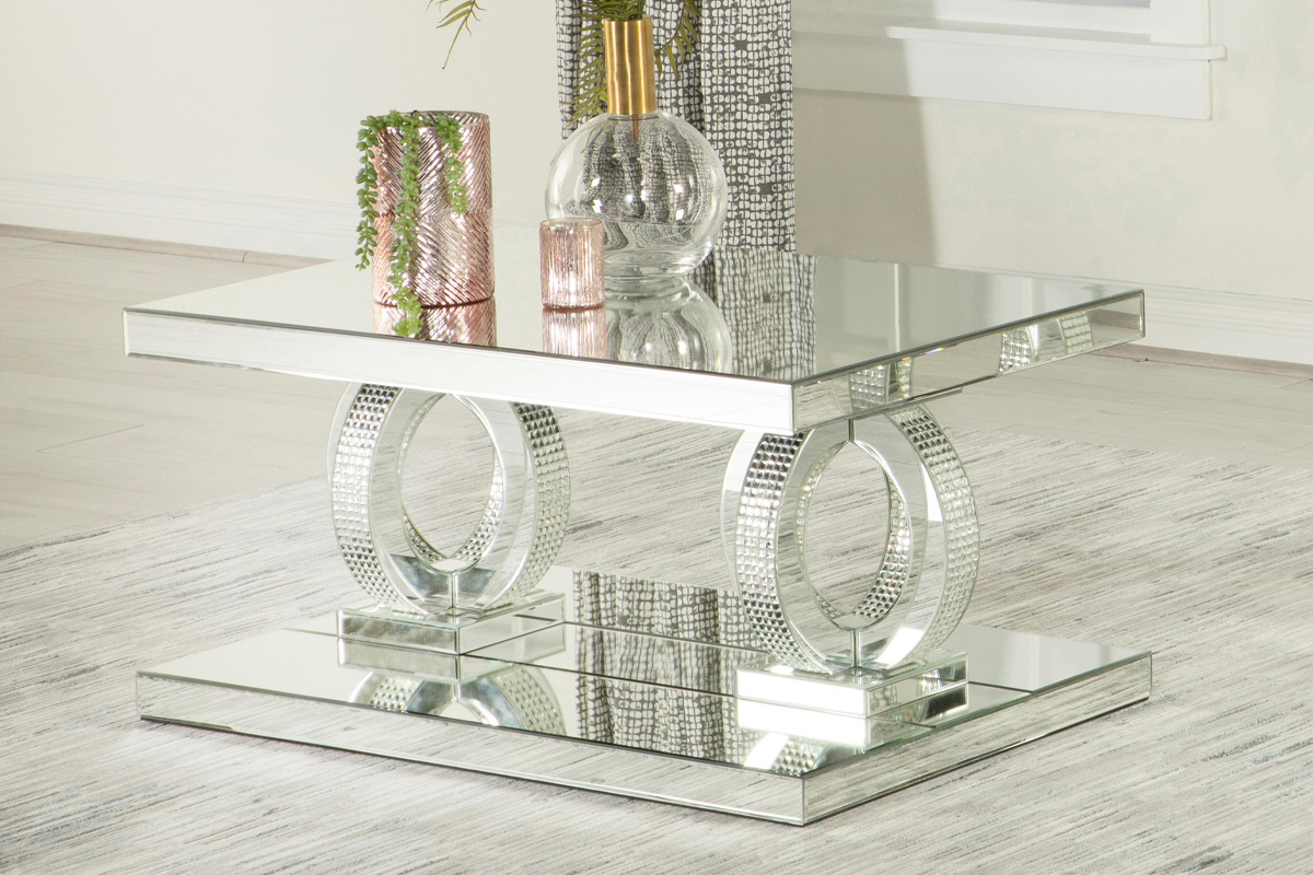 Breena Rectangular Coffee Table Mirror