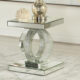Breena Square End Table Mirror