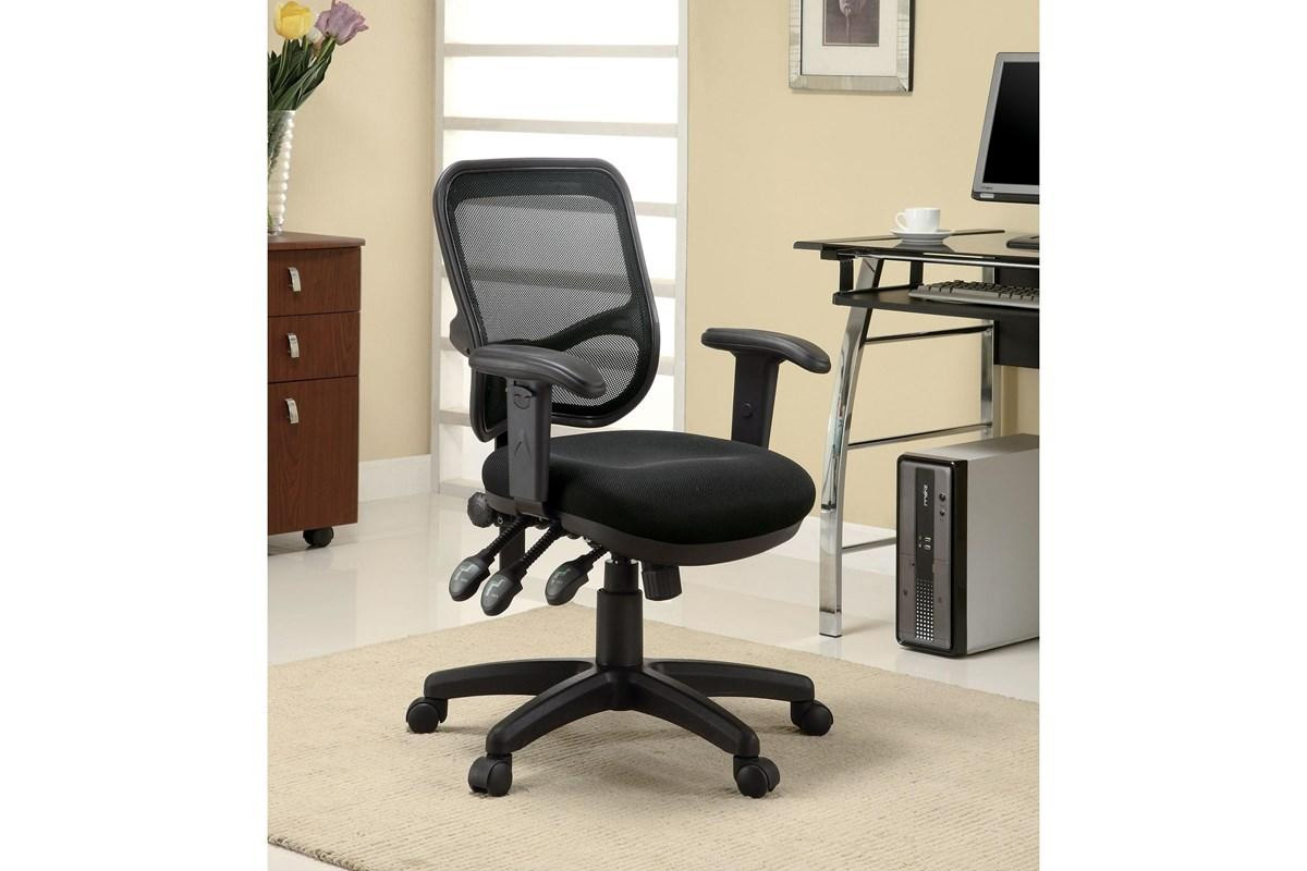 Rollo Adjustable Height Office Chair Black
