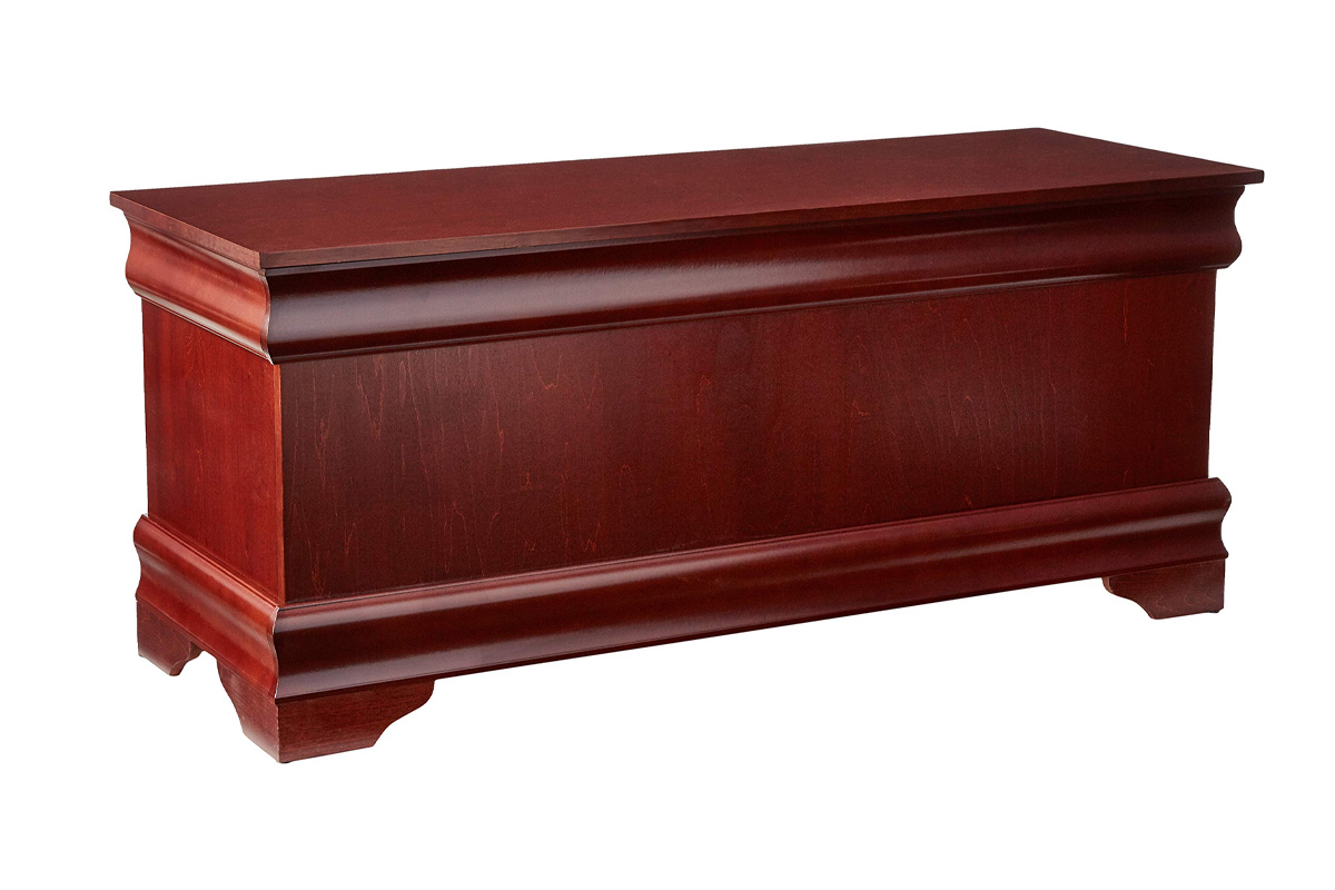 Pablo Rectangular Cedar Chest Warm Brown