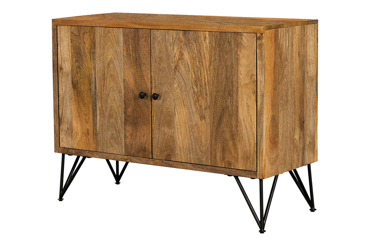 Eileen Rectangular 2-Door Accent Cabinet Natural