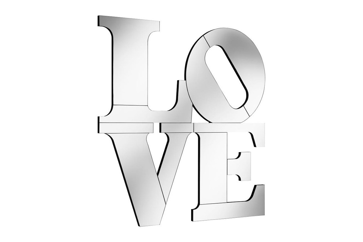 Keiran Letter Shaped Wall Mirror