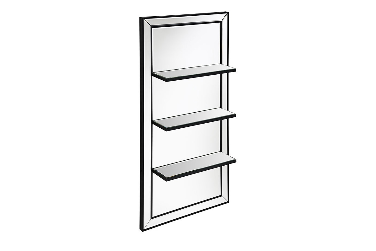 Oriel 3-Shelf Rectangle Wall Mirror